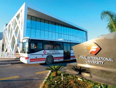 Final International University Programs - Ranking & Fees جامعة فاينل الدولية في قبرص - رسوم التخصصات  - ترتيب الجامعة  