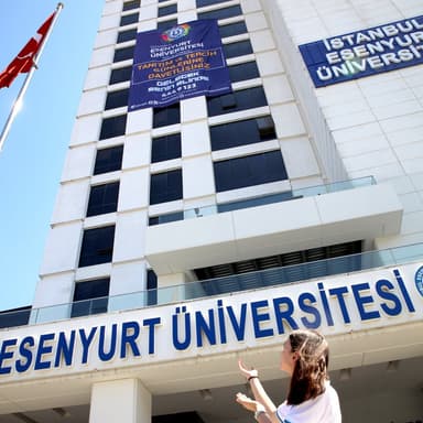 Esenyurt University Programs - Ranking & Tuition Fees جامعة اسنيورت في اسطنبول - رسوم التخصصات  - ترتيب الجامعة  