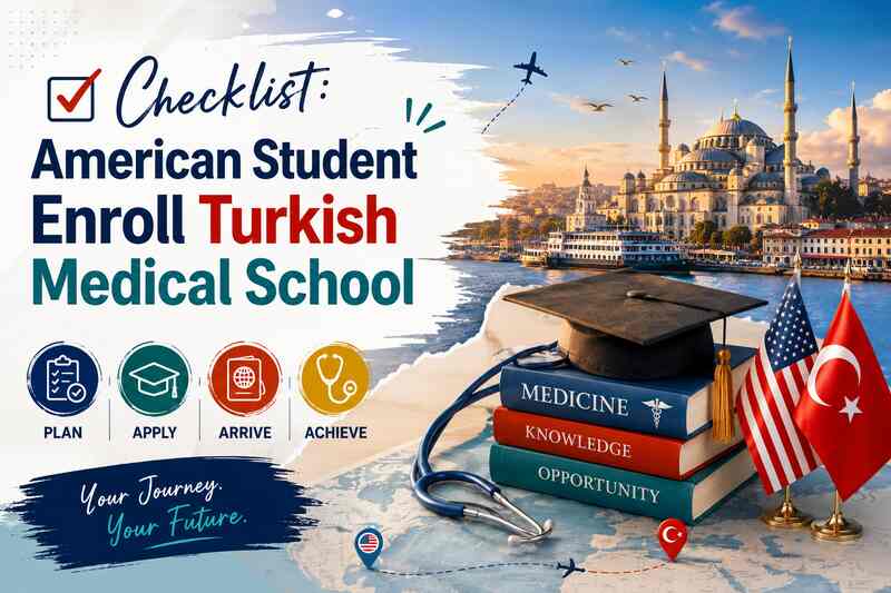 Checklist: Everything an American Student Needs to Enroll in a Turkish Medical School