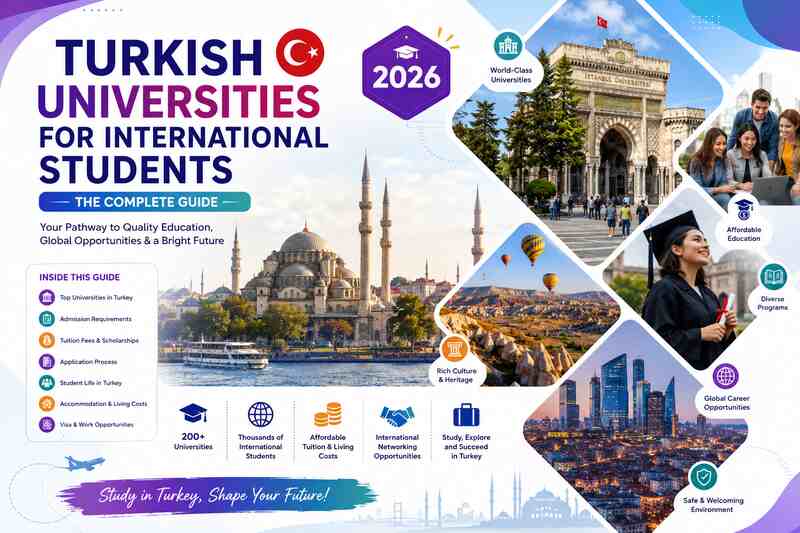 Turkish Universities for International Students 2026 - The Complete Guide