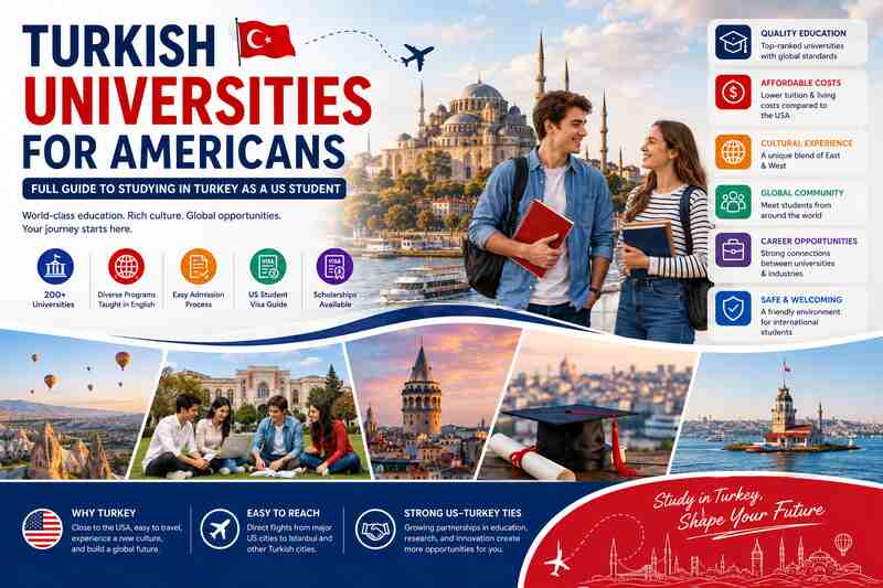 Turkish Universities for Americans 2026 - Full Guide to Studying in Turkey as a US Student