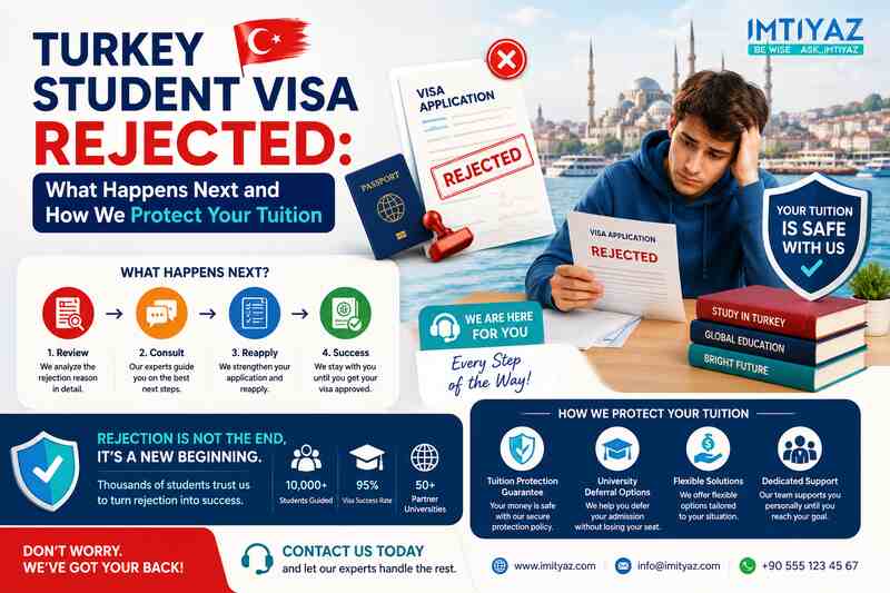 Turkey Student Visa Rejected: What Happens Next and How We Protect Your Tuition
